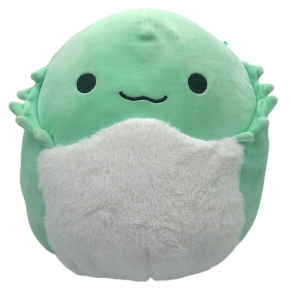 Squishmallow ABE the Bearded Dragon 12" Blue Green Teal Plush Stuffed Animal Toy - Picture 1 of 7